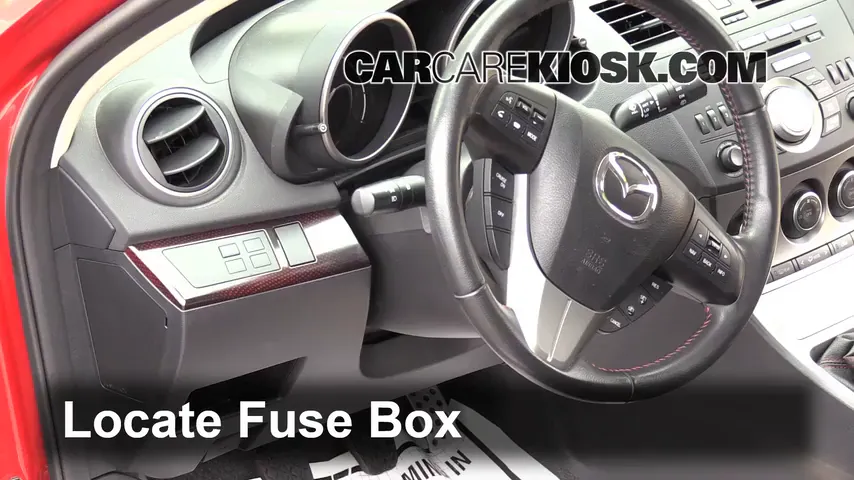 2011 Mazda 3 Mazdaspeed 2.3L 4 Cyl. Turbo Fuse (Interior) Replace
